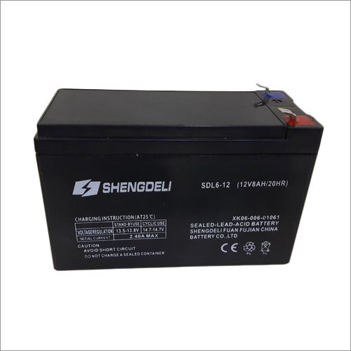 Shengdeli 12V 8Ah Agriculture Sprayer Battery Nominal Voltage: 12 Volt (V)