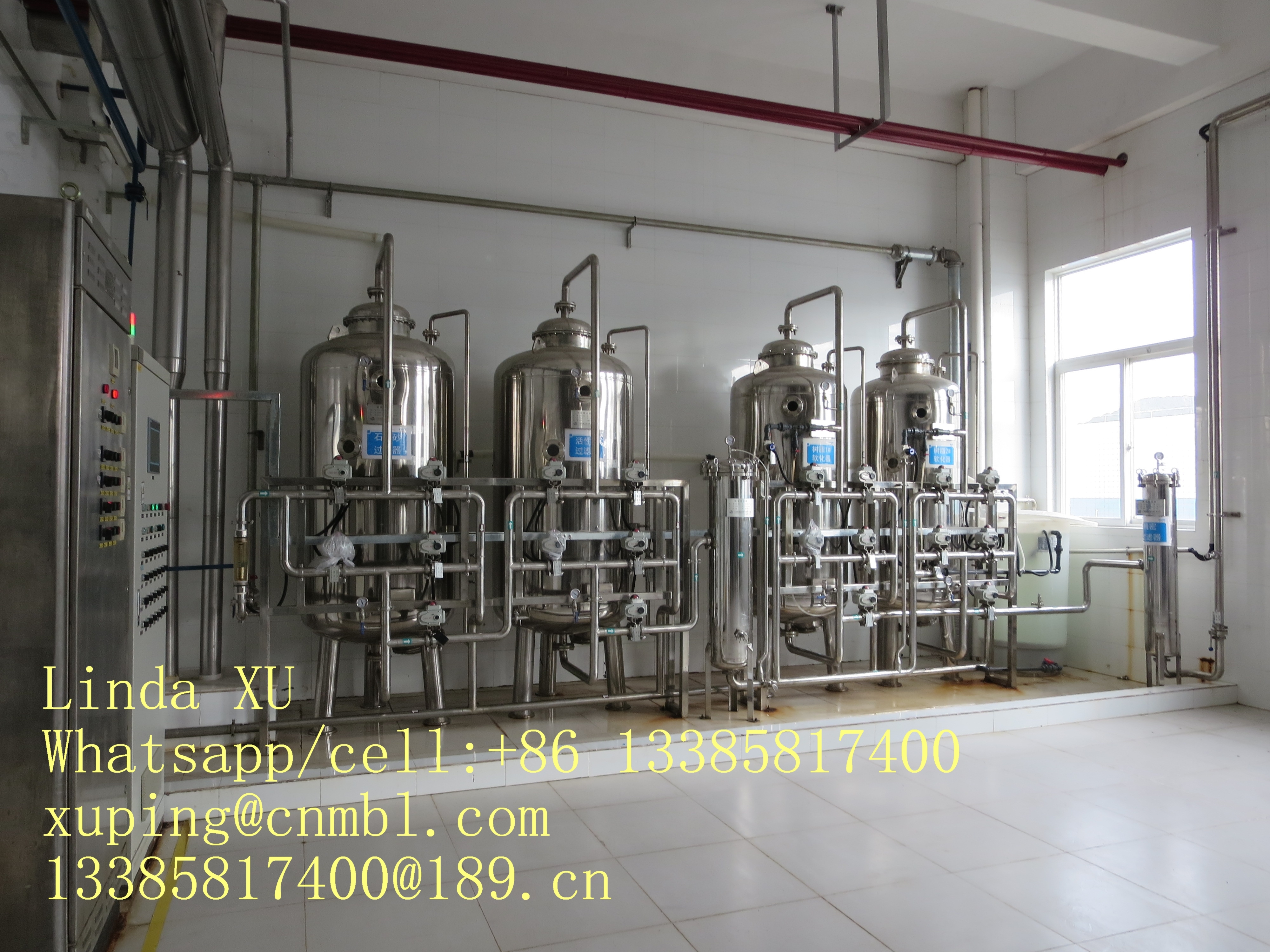 Industrial chemical Dosing Tank with agitator for detergent production line