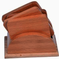 WOODEN DESKTOP HOLDER