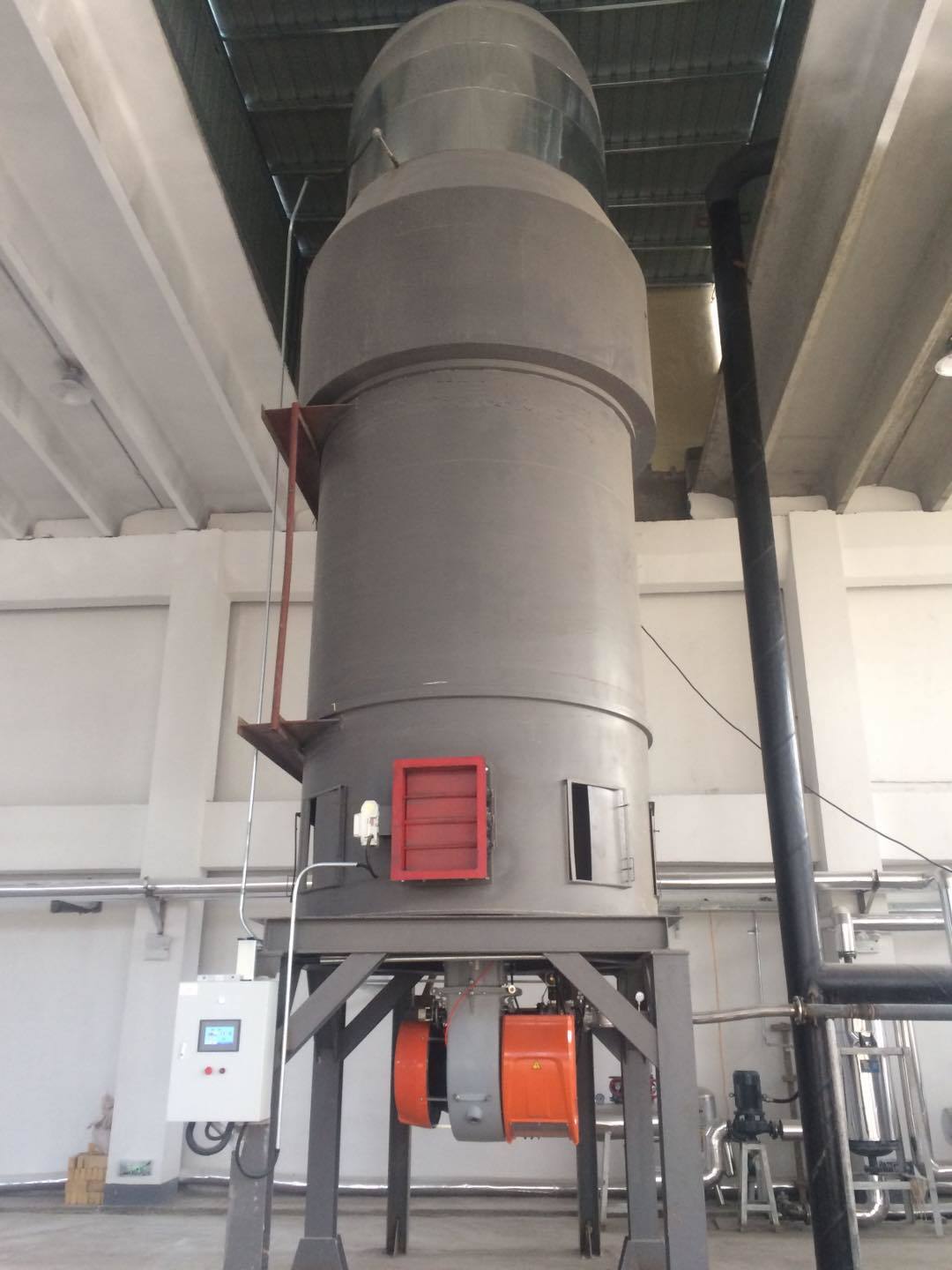 New Hot Air Generator for Spray Tower