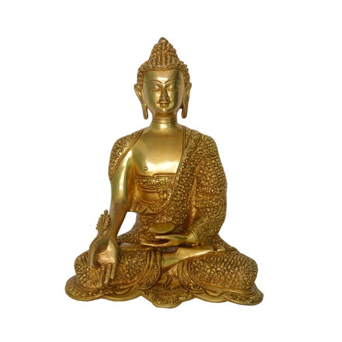 Metal Lord Gautam Buddha Brass Statue