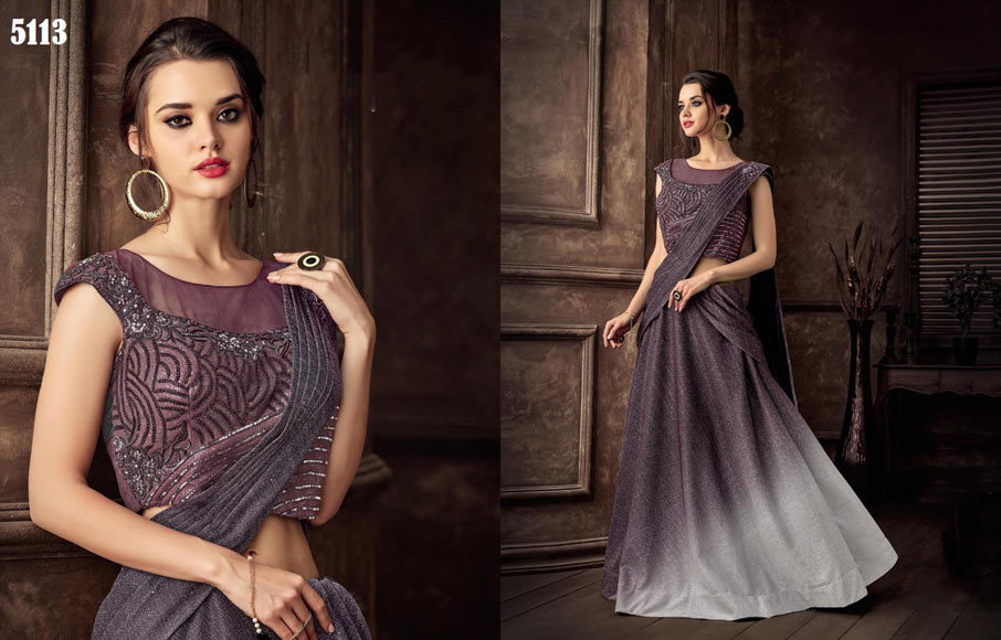 Sarabella Jacquard Wedding Wear Lehenga Set