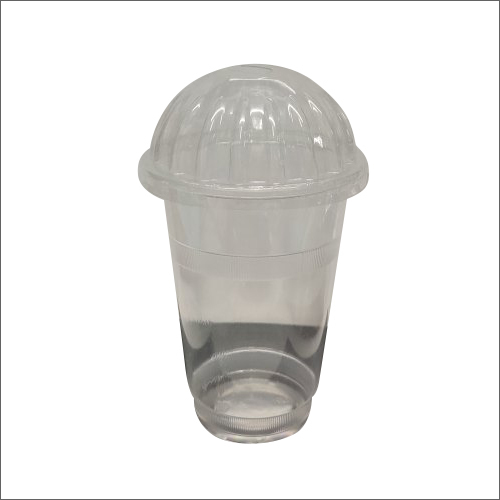 350ml Glass With Dome Lid