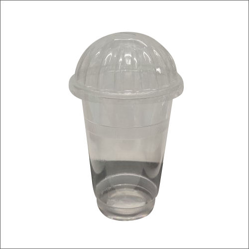 350ml Glass With Dome Lid