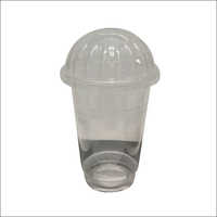 350ml Glass With Dome Lid