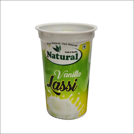 200ml Vanilla Lassi Packaging Glass
