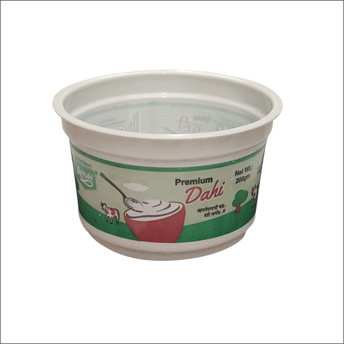 Plastic 200Ml Wpp Dahi Yoghurt Packaging Cup