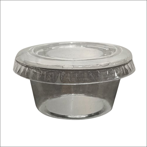 50ml Pet Cup With Flat Lid