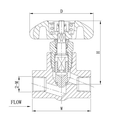 cryogenic globe valve DJ 10PA PB PC