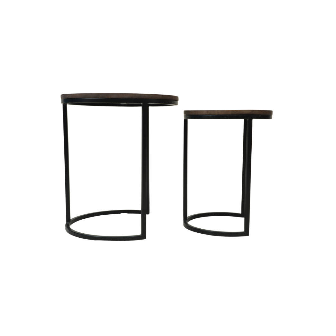 Set of 2 Modern Side Table