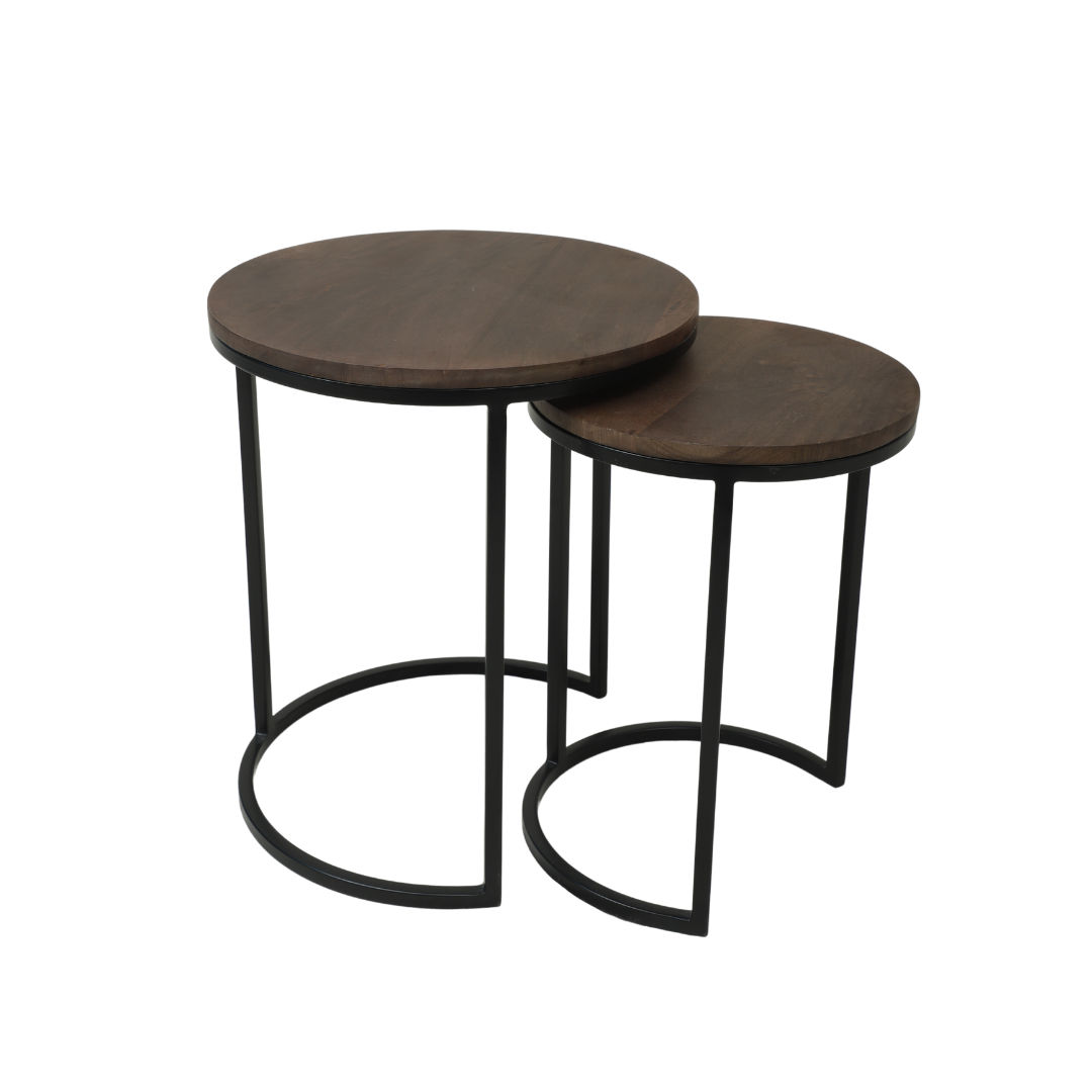 Set of 2 Modern Side Table