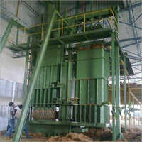 Industrial Cotton Baling Press Machine - Color: Green