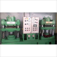 Rubber Moulding Press Machine - Color: Green