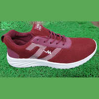 Red Comfy Sole Sports Shoes