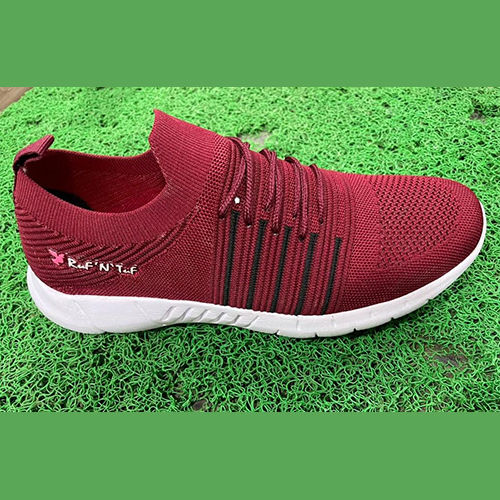 Maroon Unisex Casual Sports Shoes