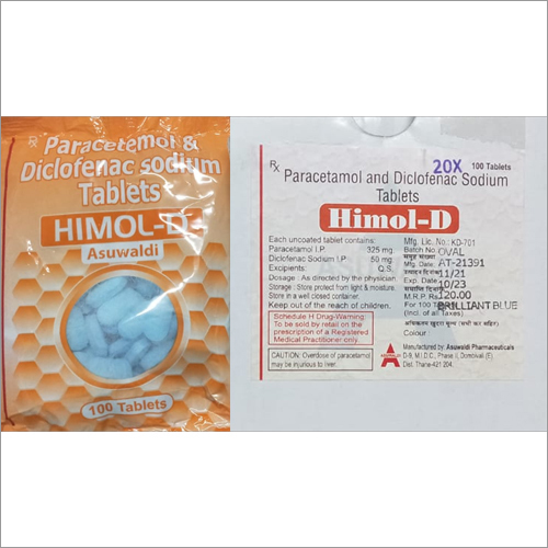 Diclofenac Sodium And Paracetamol Loose Tablets