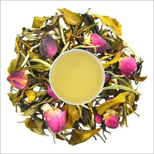 Dried Rose White Silver Tea