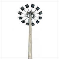 Round High Mast Lighting Pole