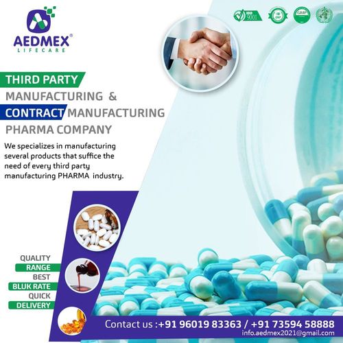 Pharmaceutical Third Party Manufacturing By AEDMEX LIFECARE