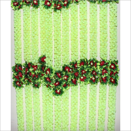 Washable Sphinx Artificial Greenish Jasmine Buds And Multicolored Flowers Garlands