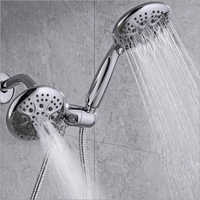6 Mode 2 In1 Shower Head With Adjustable Hand Shower Holder