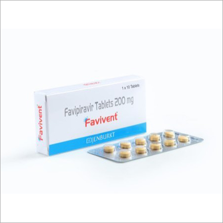 Favivent Favipiravir 200mg Tablets