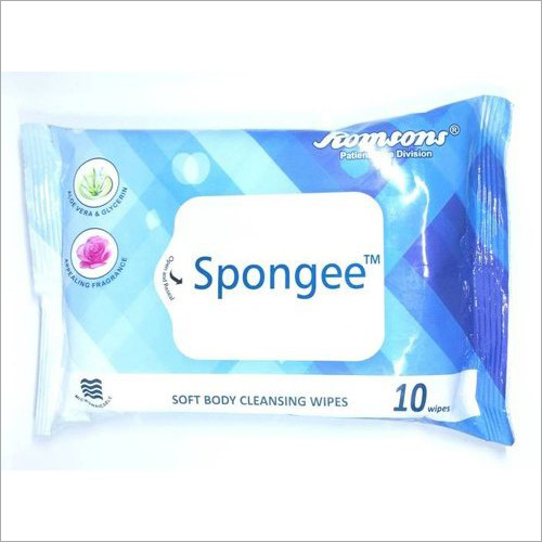 Spongee Disposable Wet Wipes By LIFECURA PHARMA