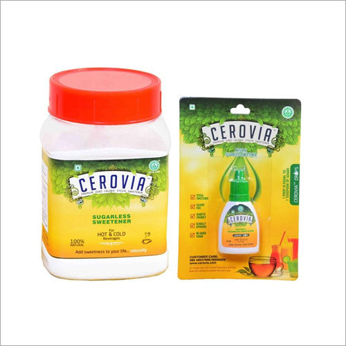 Cerovia 100gm Stevia Powder And Cerovia 15ml Stevia Liquid