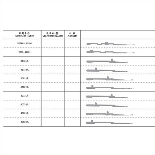 VO83.41 Textile Circular Machine Knitting Needle