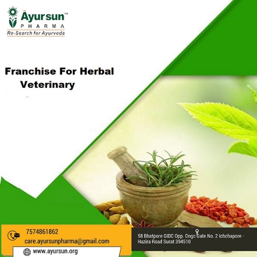 Ayurvedic Veterinary Pcd Franchise in India