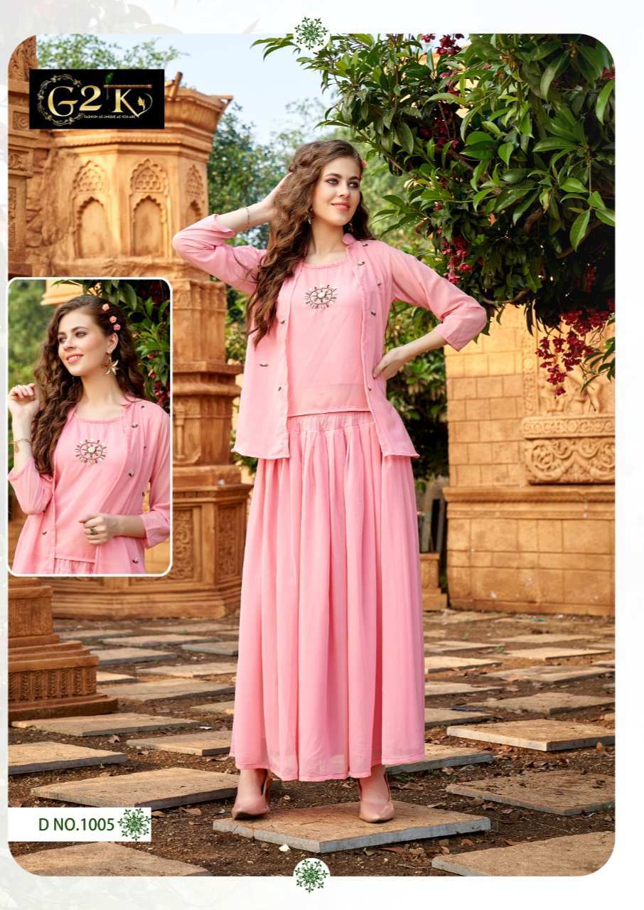 Scarlett Georgette Top Skirt Jacket Catalogue