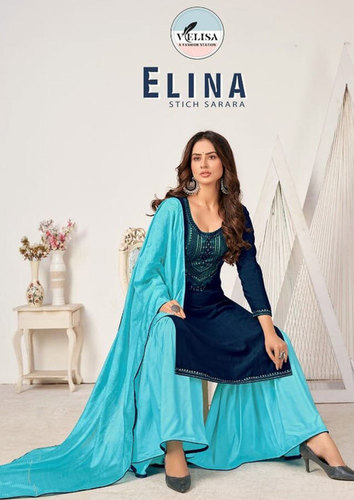 Rayon Palazzo Salwar Suits