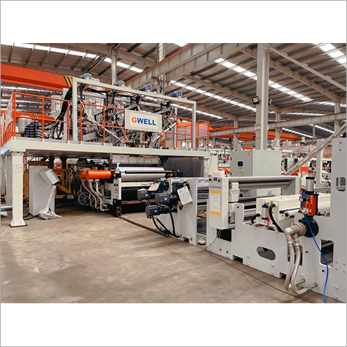 Automatic Evoh Pp Pe High Barrier 4 Layer Casting Film Co Extrusion Line