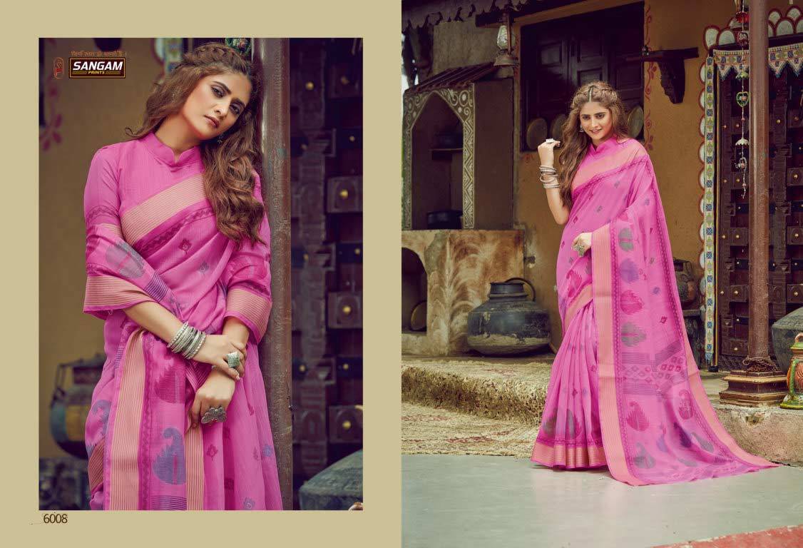 Graceful Cotton Printed Indian Wear Sarees Collection