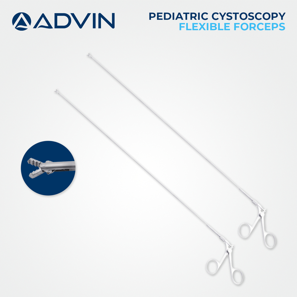 Pediatric Cystoscopy Flexible Forceps - Operating Type: Manual