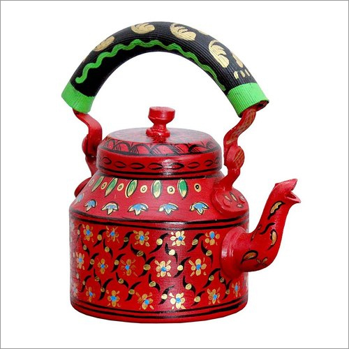 Tea Kettle Hand Painted