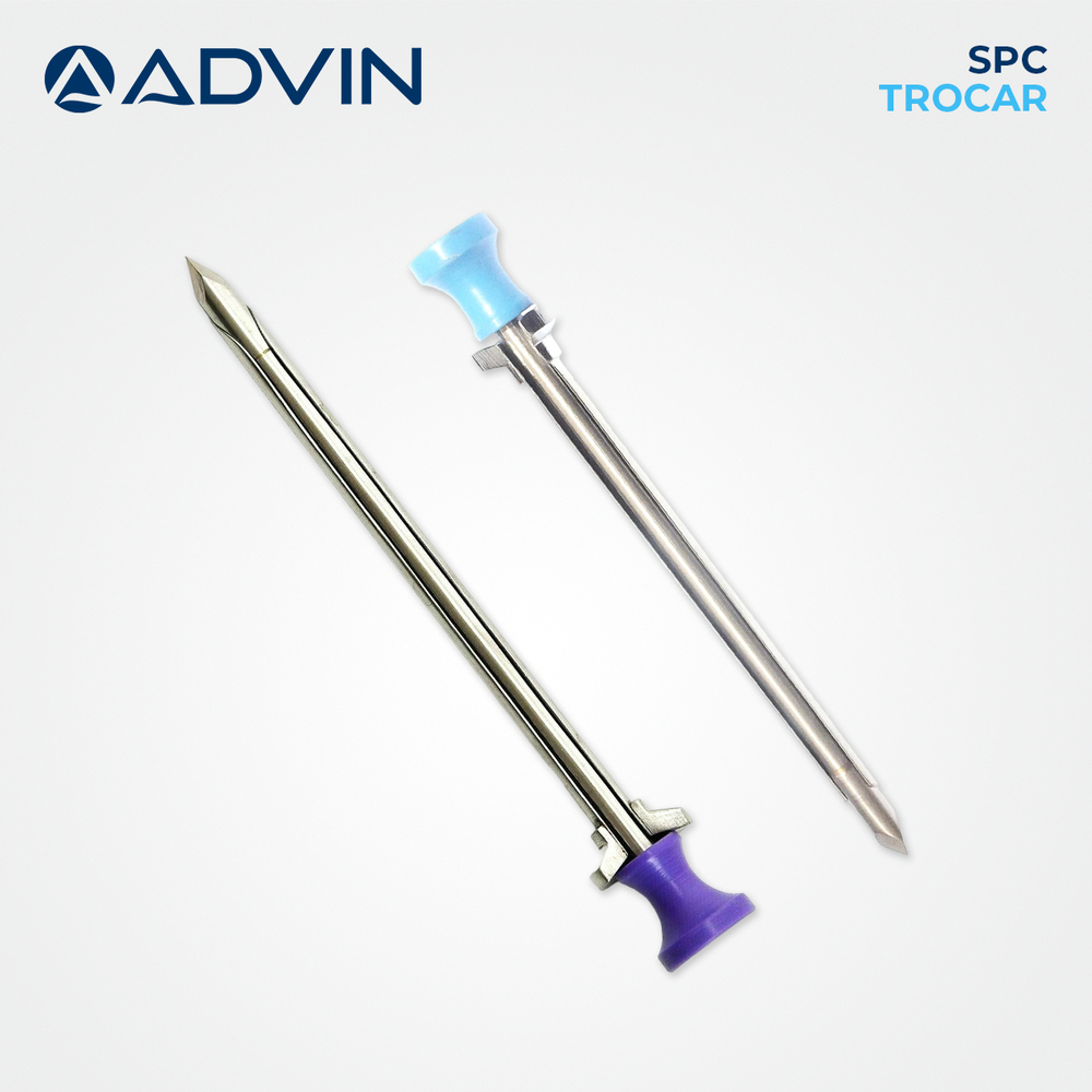 SPCTrocar - 14C16, Durable Anti-Corrosive Design | Easy to Use, High Performance Suprapubic Drainage Tool