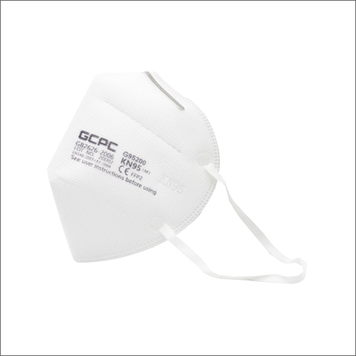 White Kn95 Anti Bacterial Mask