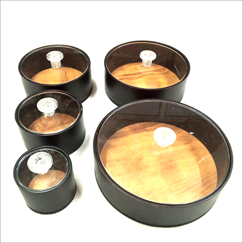 Round Bowl Set Of 5 Piece With Acrylic Top