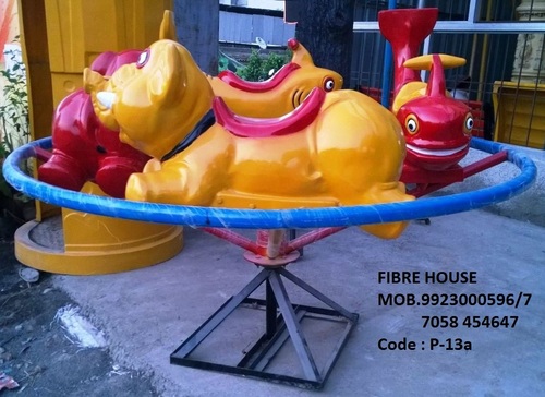 P13A MERRY GO ROUND DOLPHIN ELEPHANT