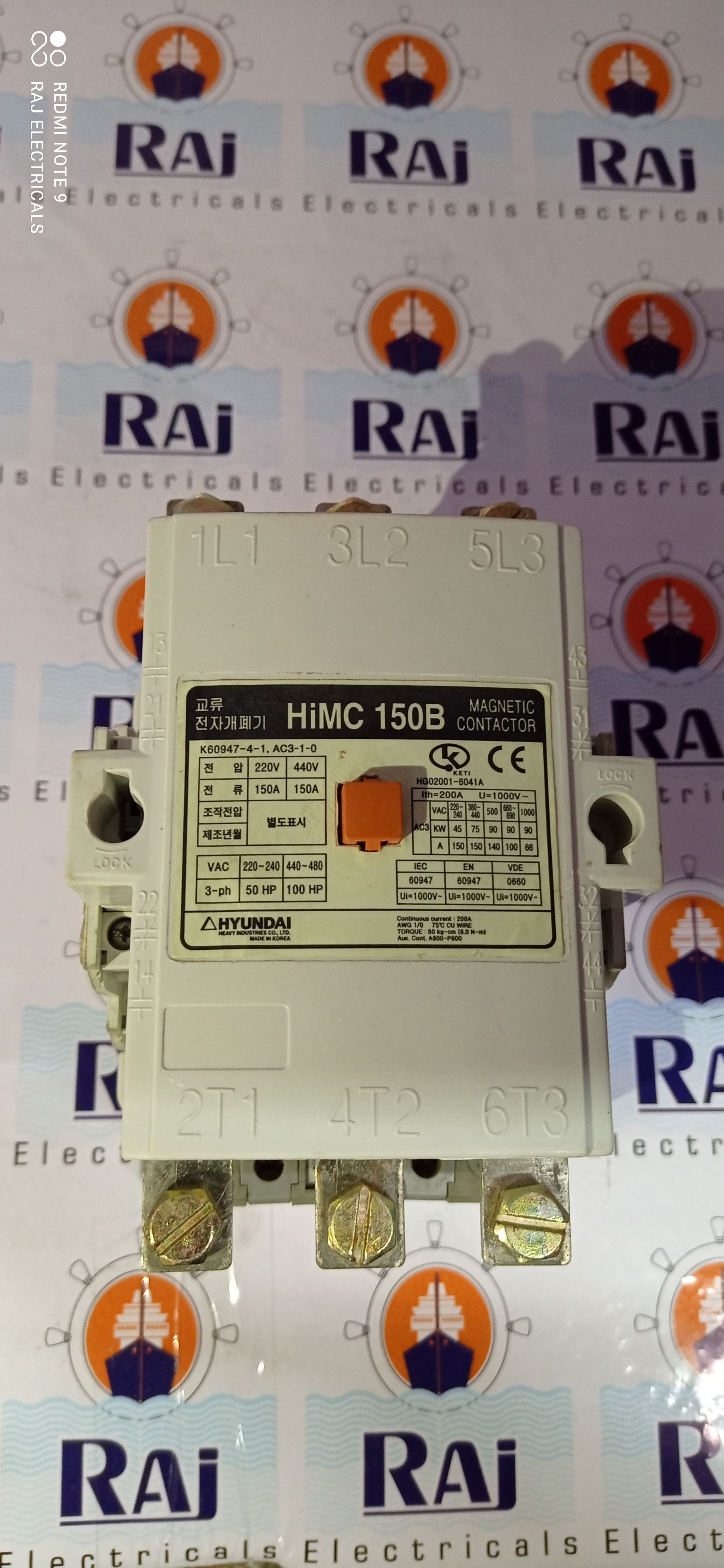 HYUNDAI HiMC 150 CONTACTOR