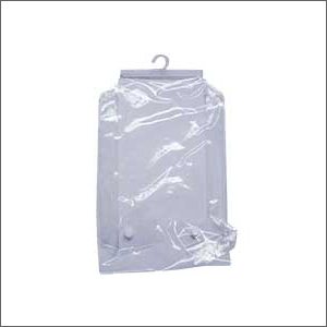 Transprent Plastics Bag With Hanger