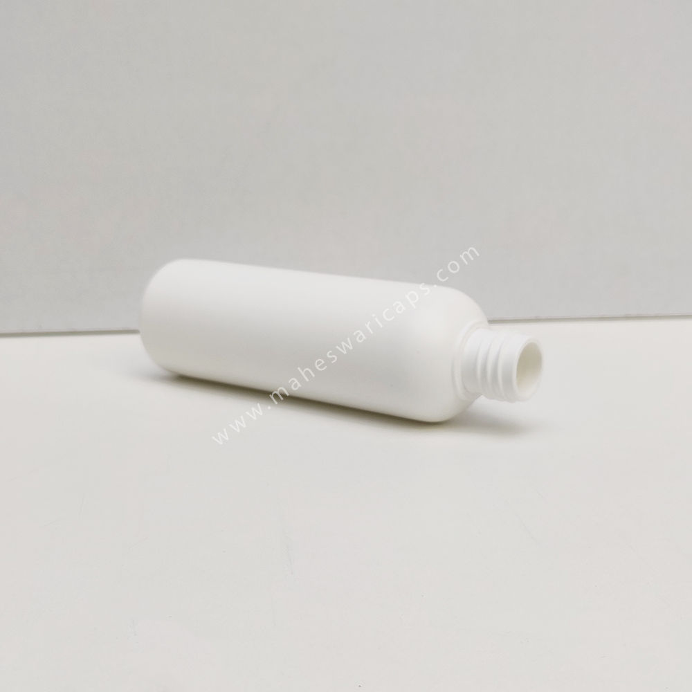 HDPE Cosmetic Round Bottle 100ml