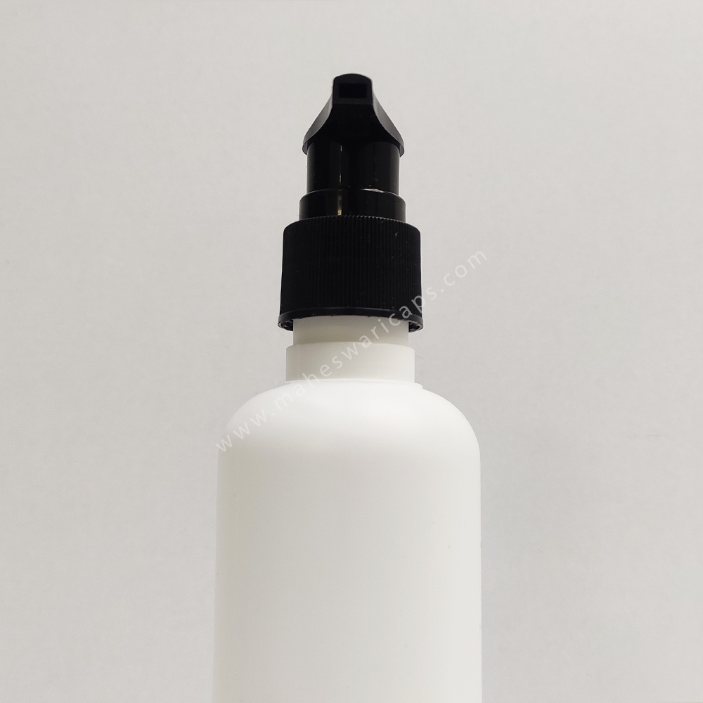 HDPE Cosmetic Round Bottle 200ml