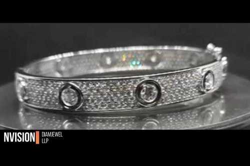 Real Diamond Mens Bracelet