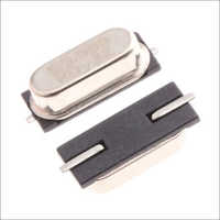 Hc49s Smd Crystal Oscillator - Metal Body, 8mhz Frequency, 30% Tolerance, -10c To +60c Operating Temperature, Ideal For Microprocessors And Consumer Electronics
