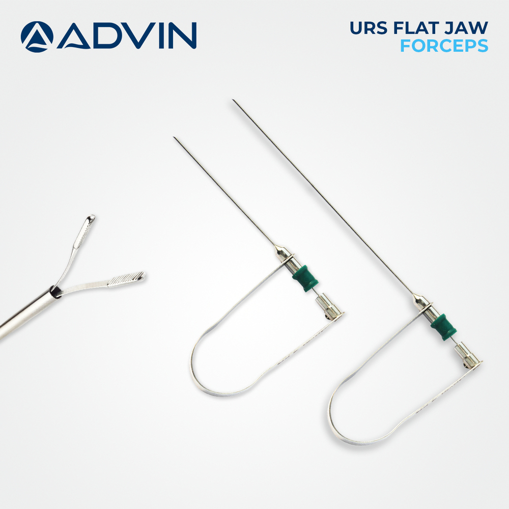 Manual Urs Flat Jaw Forceps
