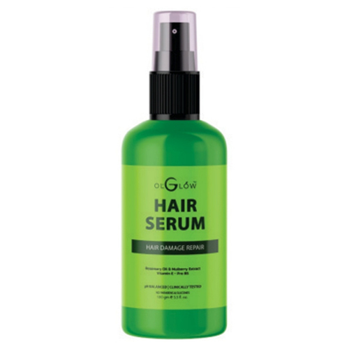Hair Serum - Silky Smooth Formula | Reduces Frizz, Tames Hair, Restores Shine, Enriched with Vitamin E and Tea Tree Oil