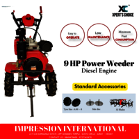 XPERTS CHOICE 9 HP DIESEL ENGINE POWER WEEDER