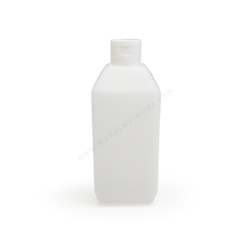 Hdpe Square Sanitizer Bottle 500Ml Capacity: 500 Milliliter (Ml)
